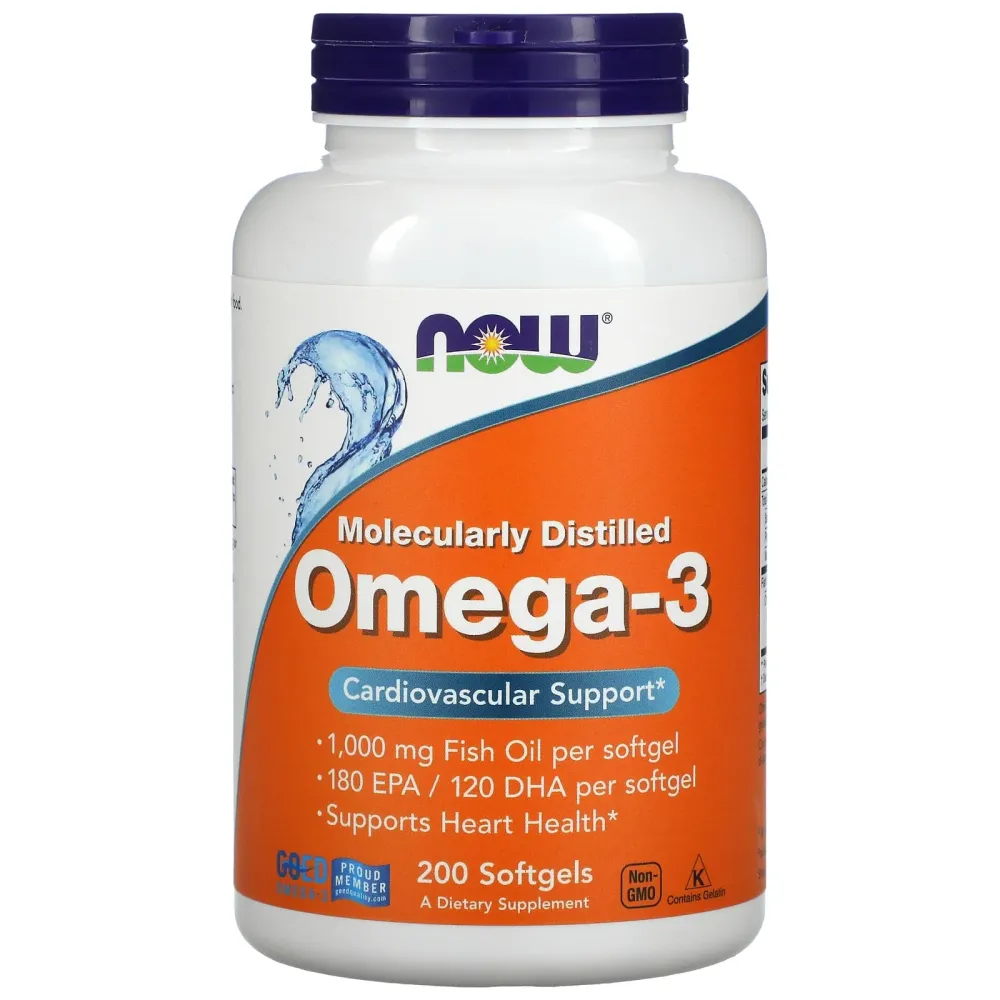 Now - Omega-3 روغن ماهی 200 تایی