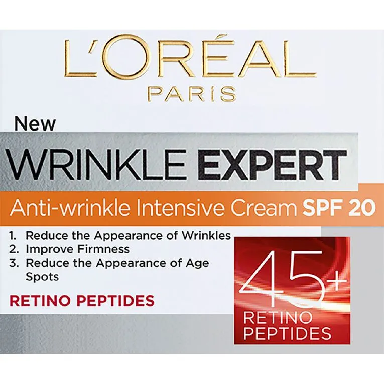 Loreal - کرم آبرسان +45 Anti Wrinke Intensive Cream SPF20