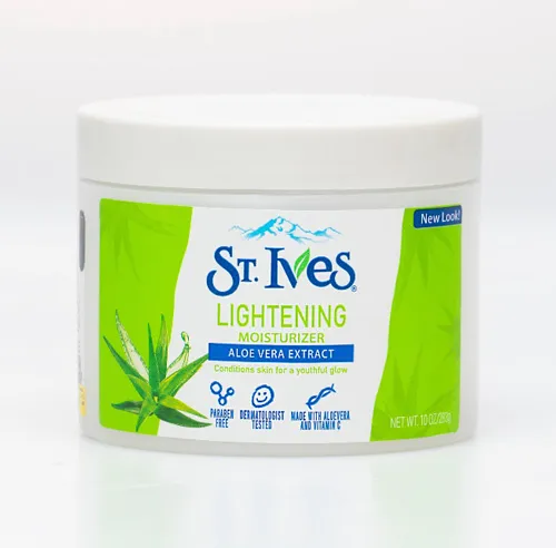 St.Ives - Lightening Moisturizer Aloe Vera Extract کاسه ای 283 گرم