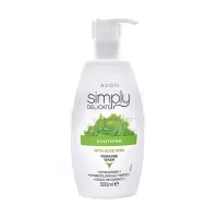 Avon - ژل بهداشتی بانوان آون مدل simply delicate Soothing حجم 300 میل