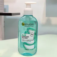 Garnier - ژل شستشوی صورت آلوئه ورا گارنیر مدل Refreshing حجم 200 میل