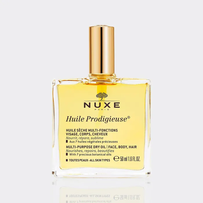 Nuxe - روغن چند کاره صورت،بدن،مو نوکس مدل پردی ژیوس Nuxe Huile Prodigieuse Oil حجم 50 میل